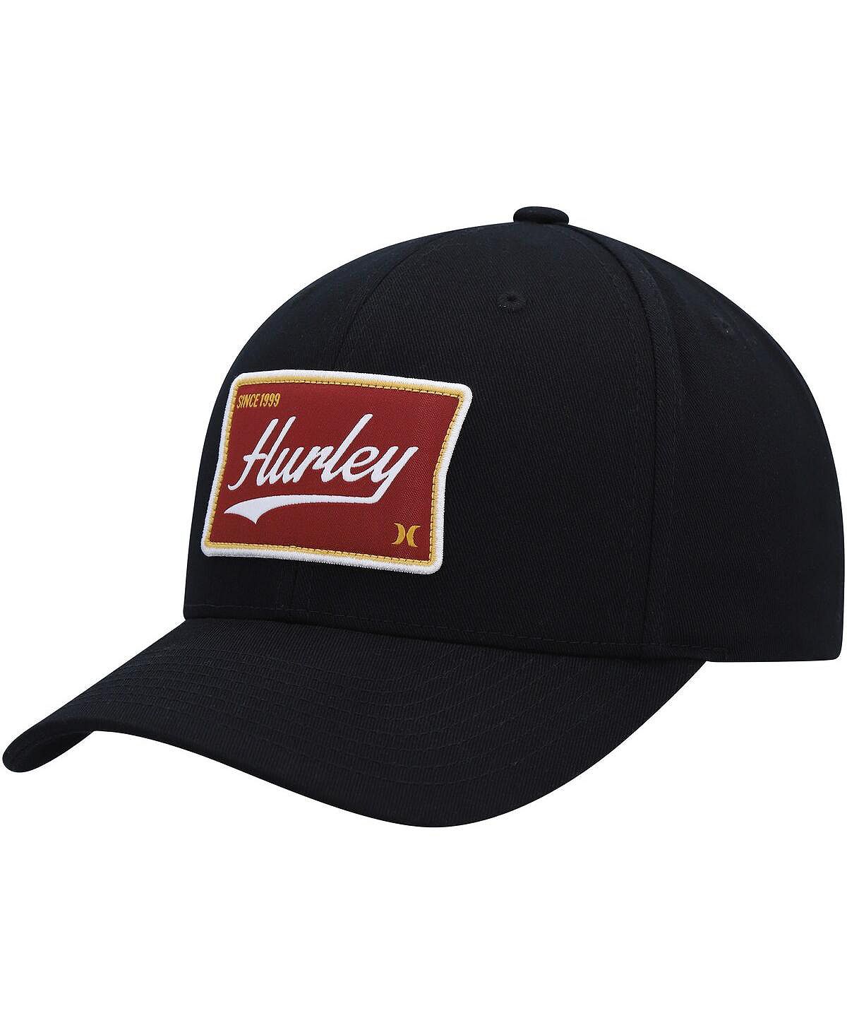 Мужская черная шляпа Casper Snapback Hurley