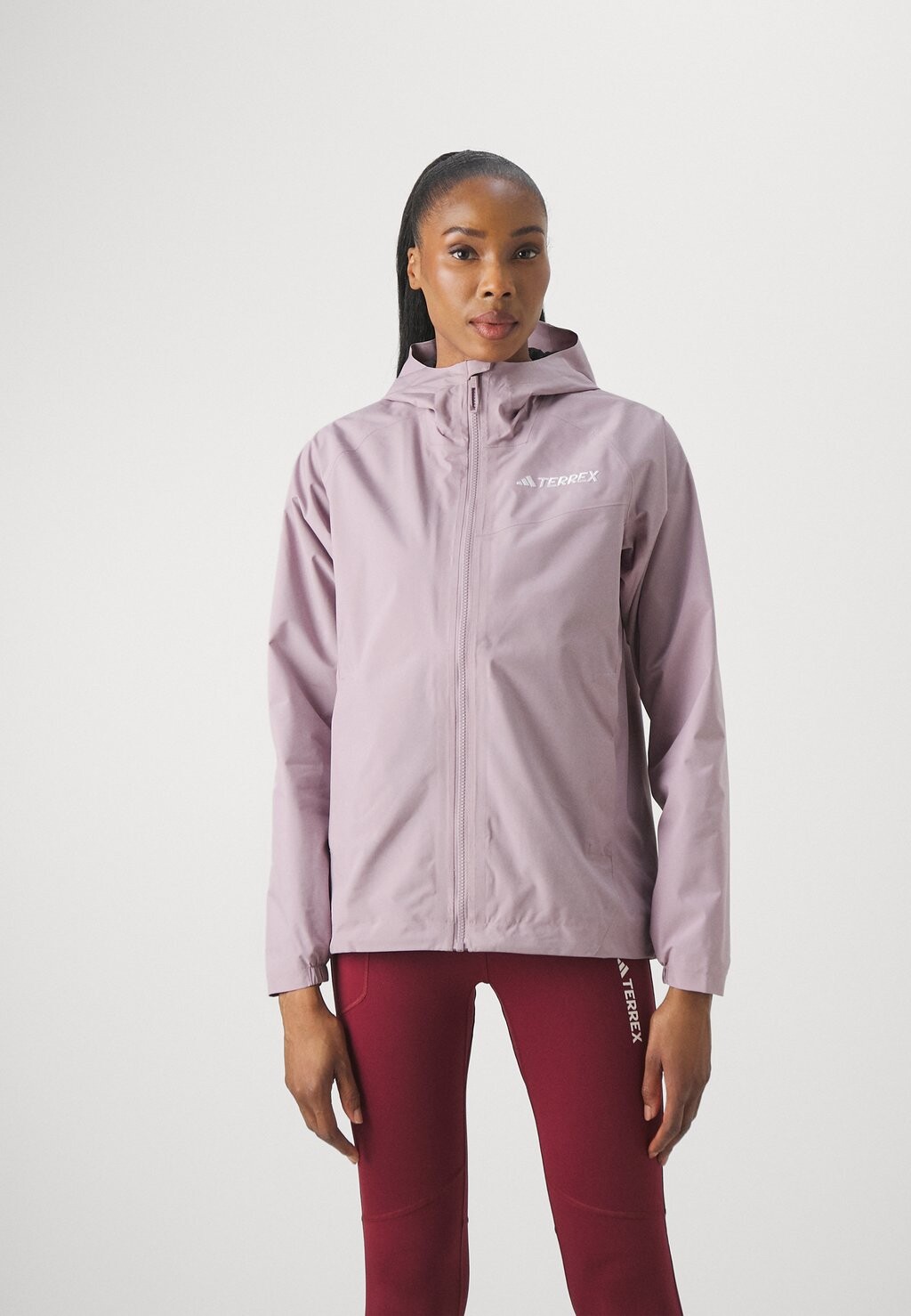 

Куртка Hardshell MULTI Adidas Terrex, цвет preloved fig