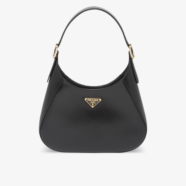 

Кожаная сумка через плечо Cleo Prada, черный