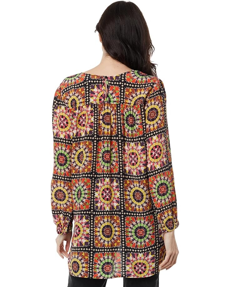 

Блуза Johnny Was Lyon Tile High Neck Blouse, мульти