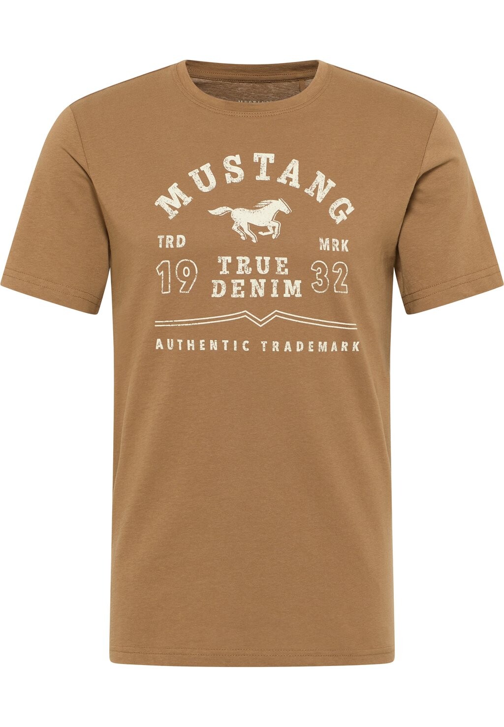 

Футболка с принтом Mustang, цвет braun