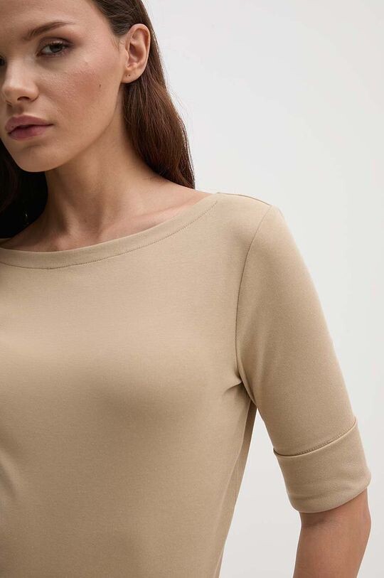 

Футболка Lauren Ralph Lauren, бежевый