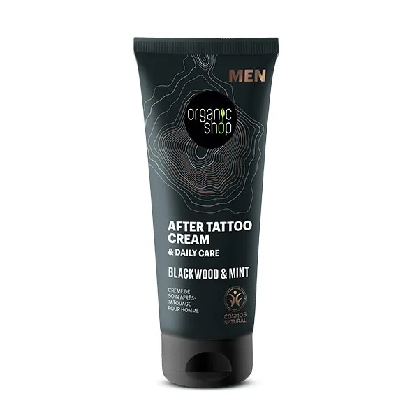 

Крем для ухода за татуировками After Tattoo Cream Blackwood & Mint Organic Shop, 75 ml