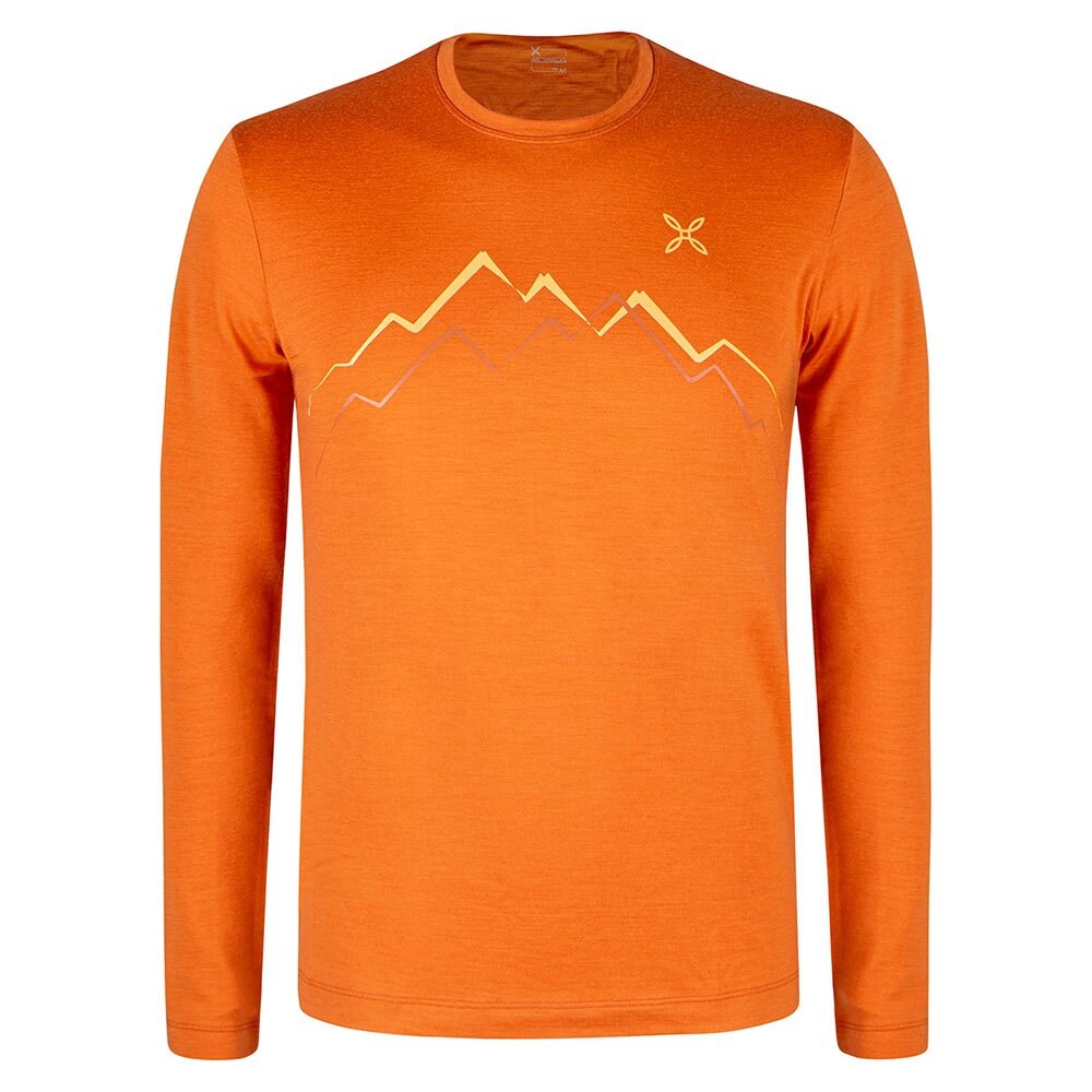 

Флис Montura Merino Skyline, оранжевый