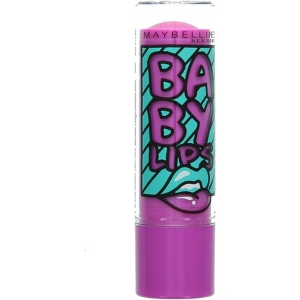 Maybelline Baby Lips Pop Art 8-часовой увлажняющий бальзам для губ 18 Blueberry Boom, Maybelline New York