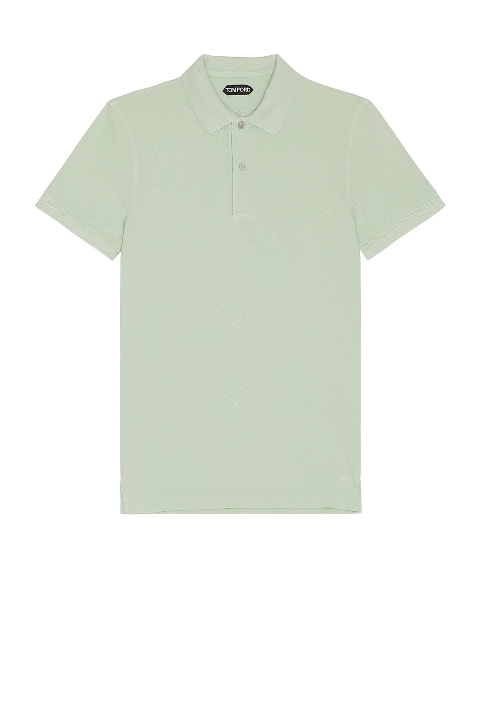 

Футболка мужская Tennis Piquet Polo Tom Ford, цвет Pale Mint
