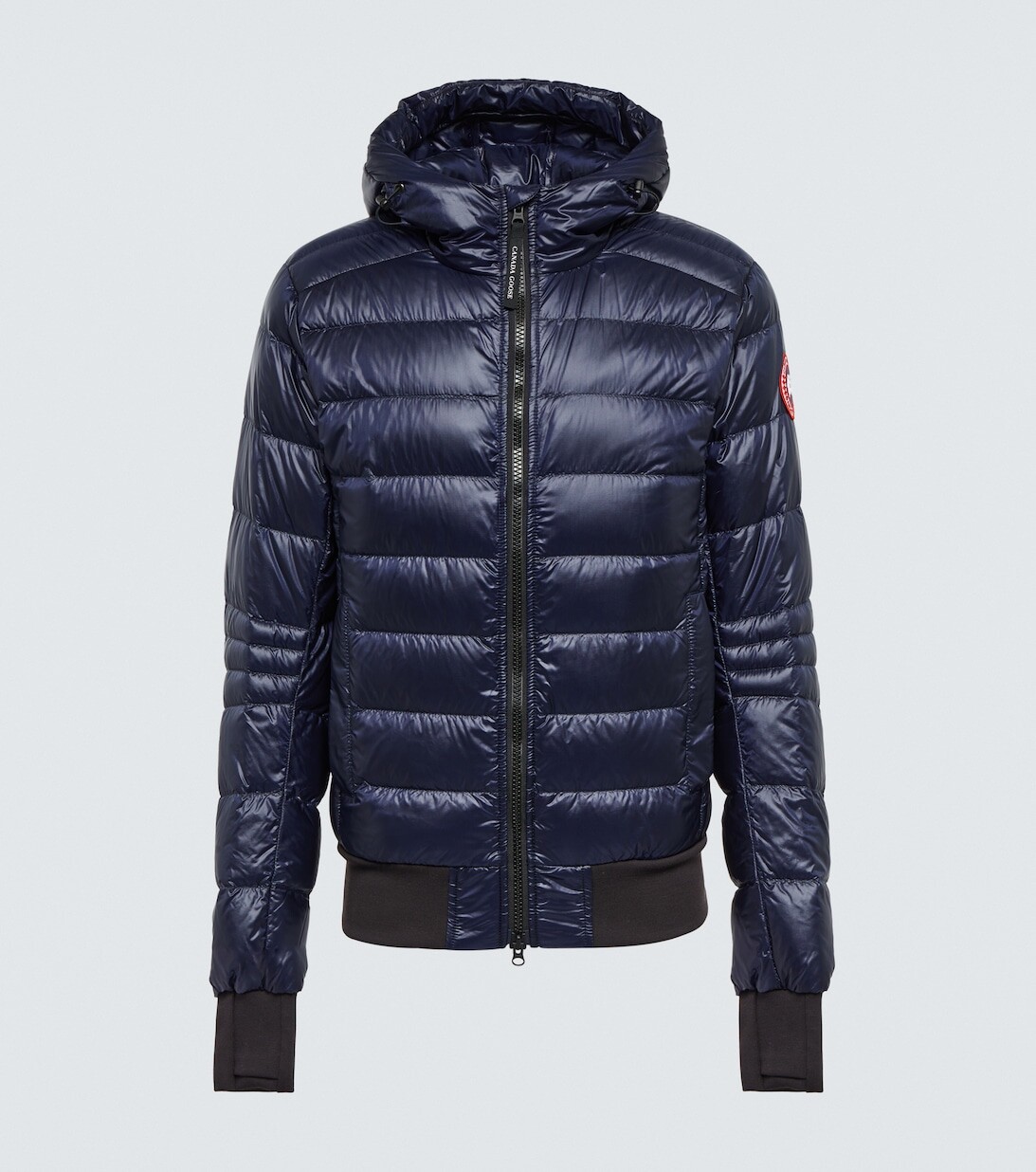 

Пуховик крофтон Canada Goose, синий