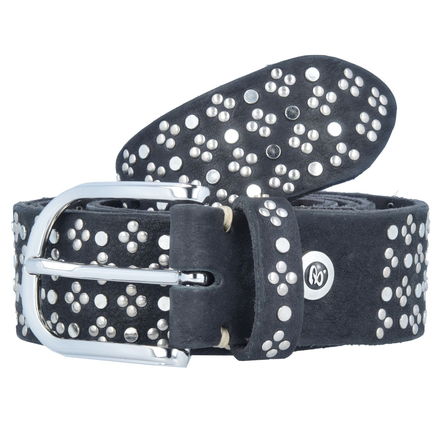 

Ремень b.belt Nieten Leder 85 cm, черный