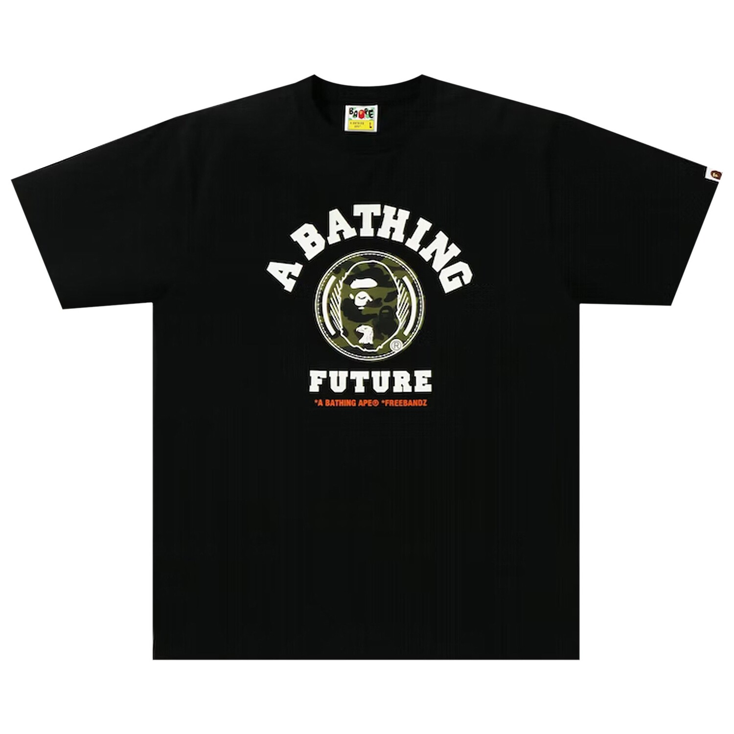 

Футболка BAPE x Future, черная, Черный