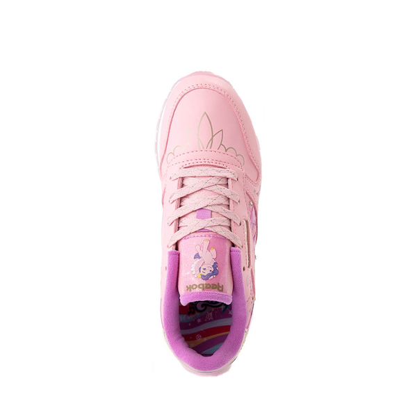 

Кроссовки Reebok x My Little Pony Pipp Petals Classic Leather Step 'n' Flash Athletic Shoe, цвет Pink/Grape Punch/Marigold