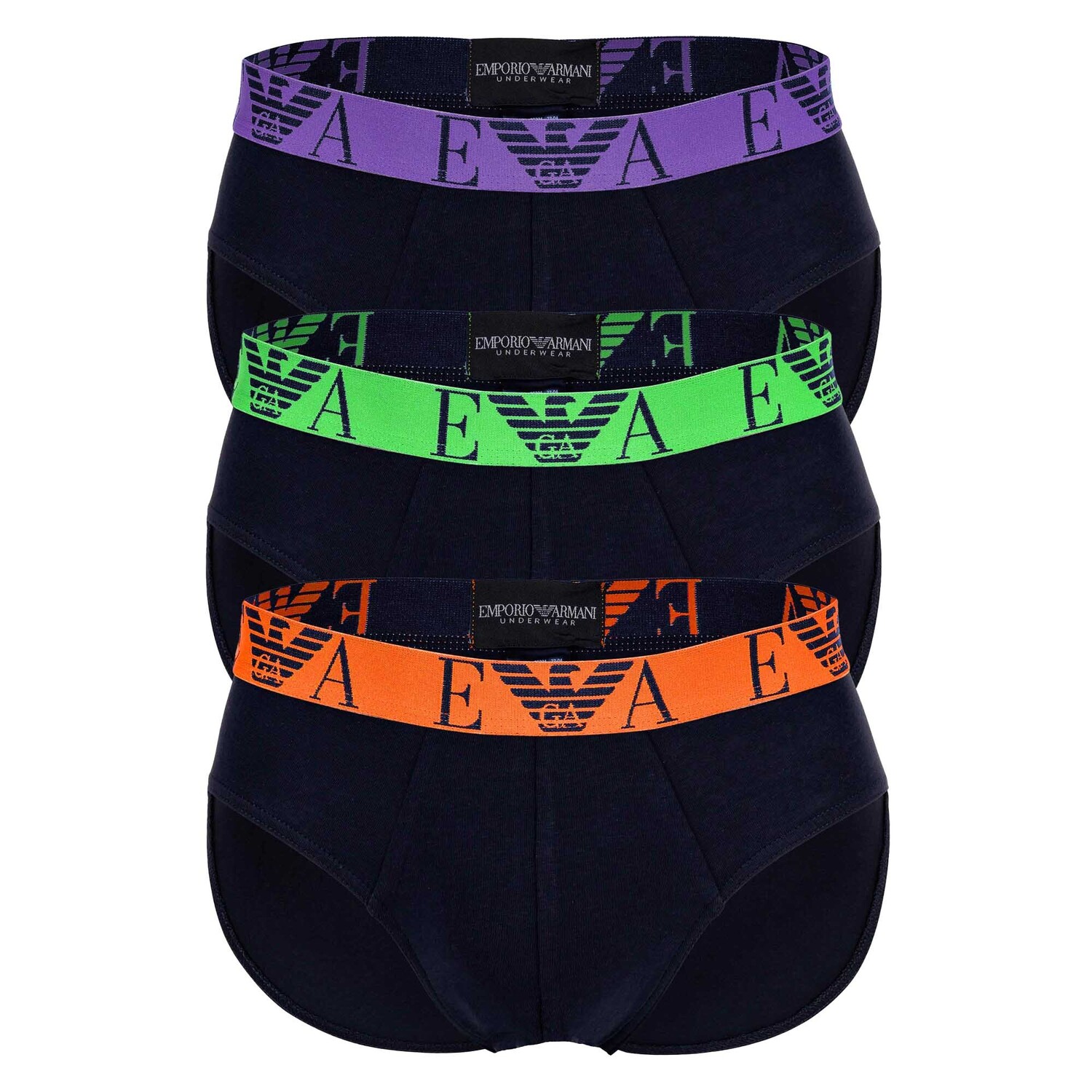 

Трусы Emporio Armani 3er Pack, морской