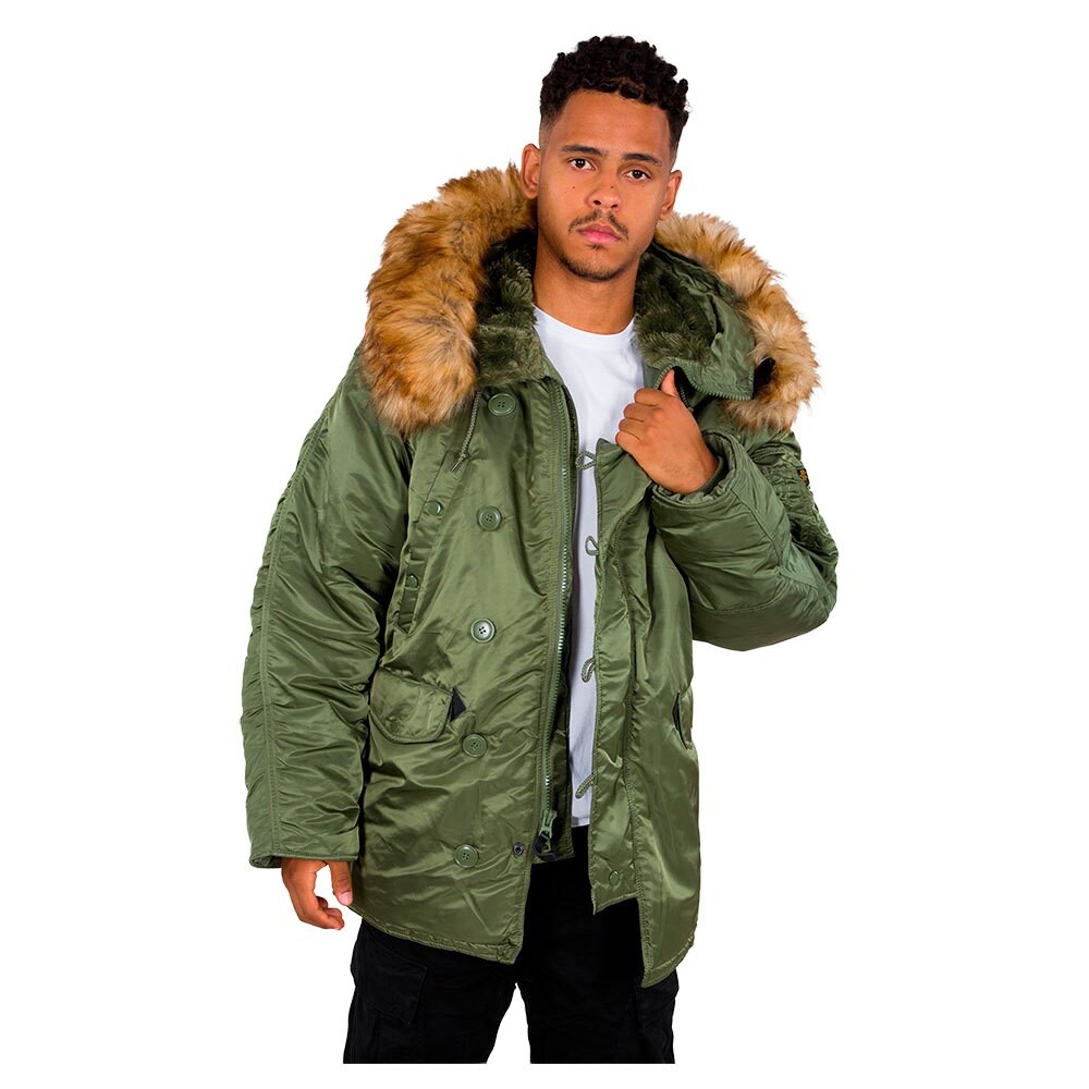 

Куртка Alpha Industries N3B, зеленый