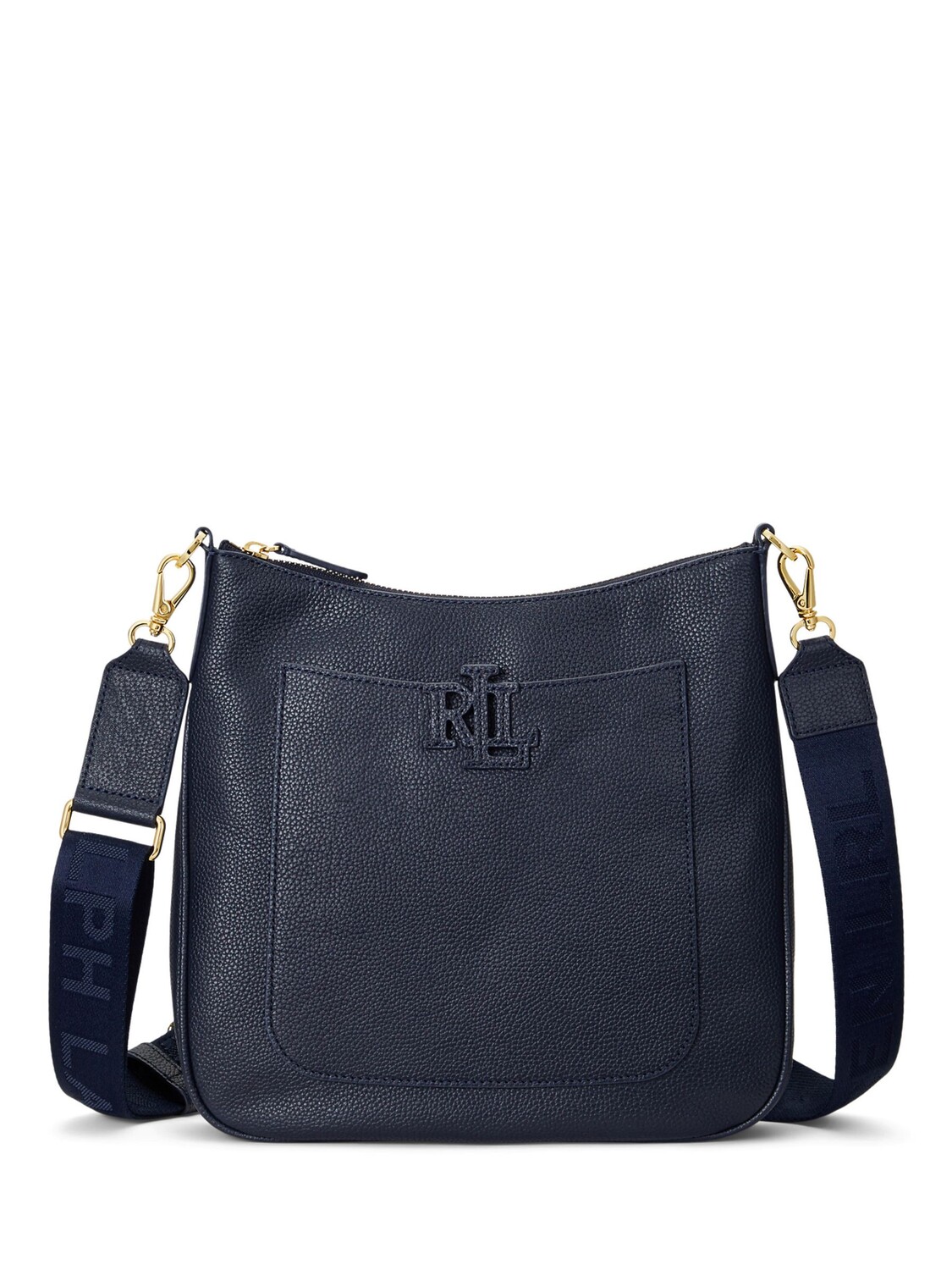

Сумка через плечо Lauren Cameryn 27 Ralph Lauren, изысканный темно-синий