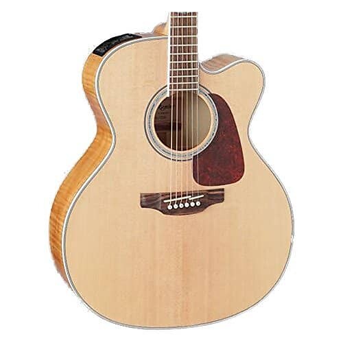 

Акустическая гитара Takamine GJ72CE Jumbo Acoustic-Electric Guitar Flame Maple - Natural