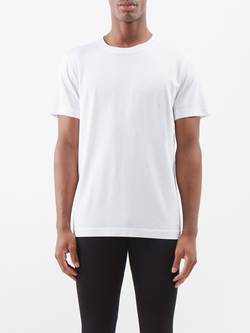 Комплект из трех футболок из лиоцелла. CDLP, белый комплект из трех оригинальных футболок из хлопка 1 год 74 см другие