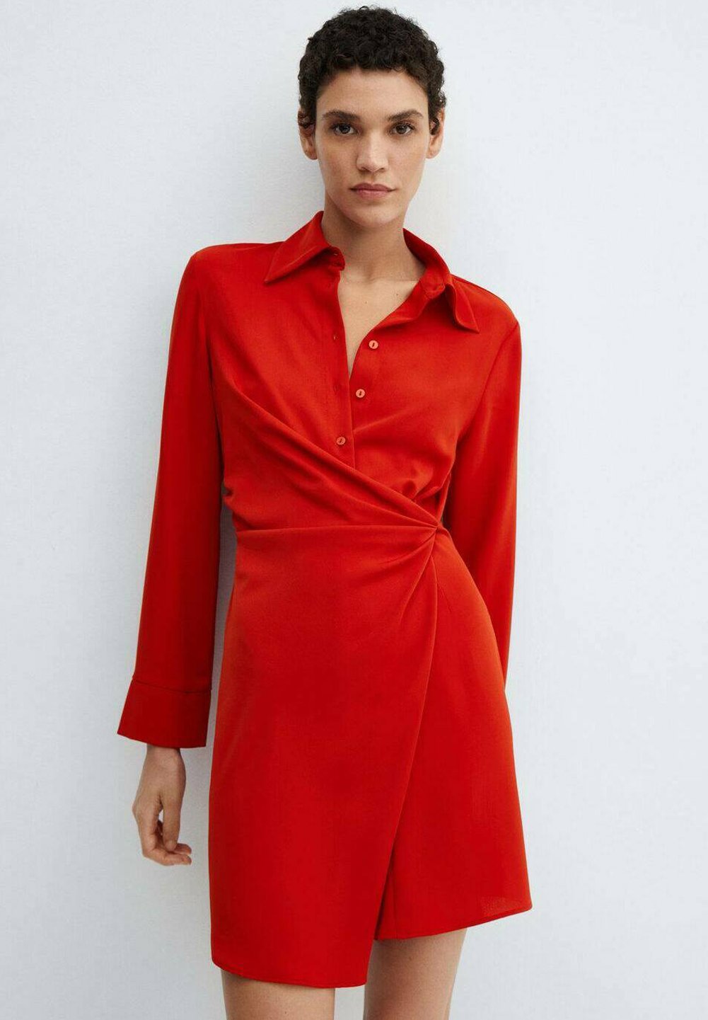 Платье-блузка TOMI Mango, цвет rot