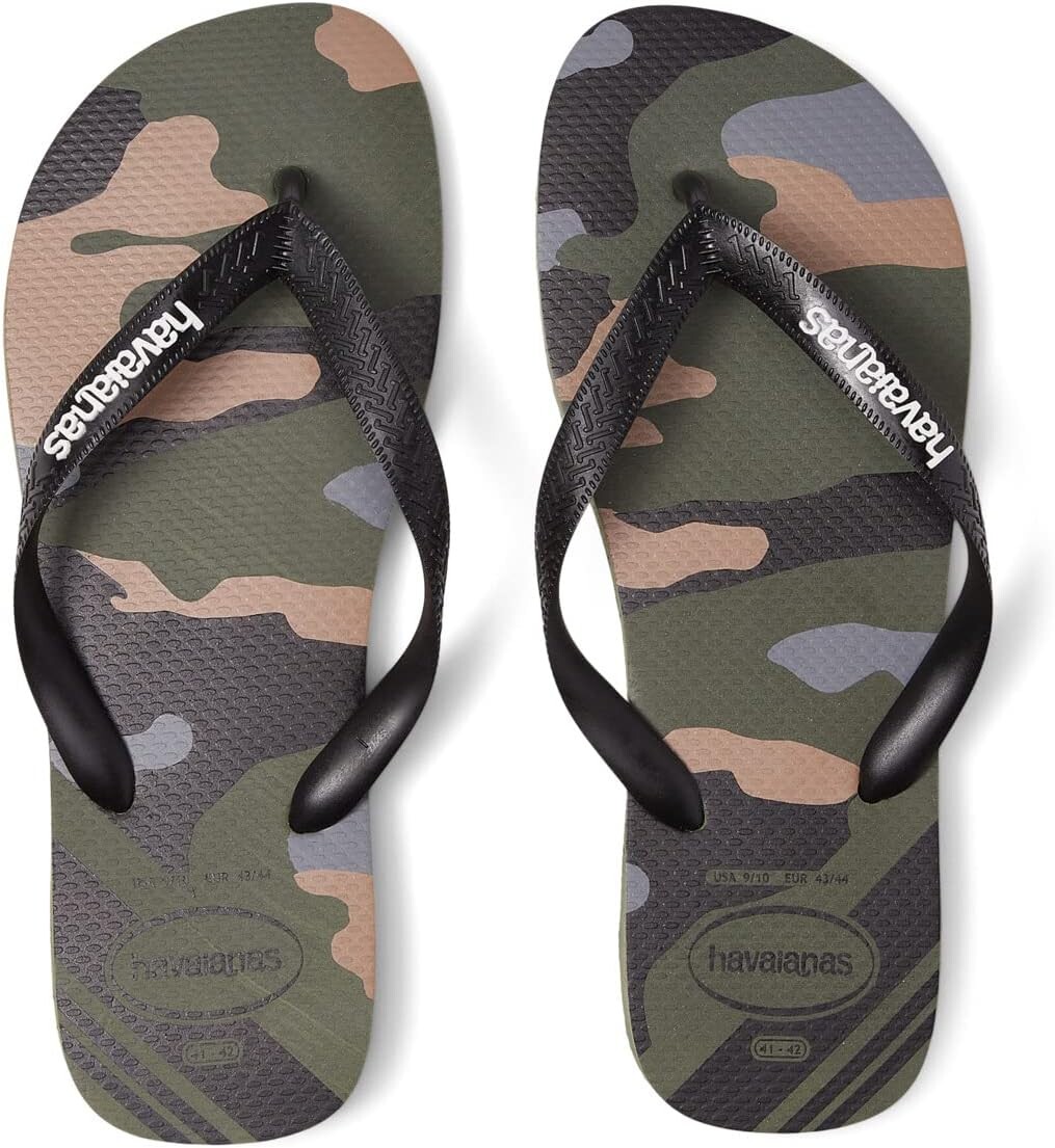 

Шлепанцы Top Camo Flip Flop Sandal Havaianas, цвет Moss 1
