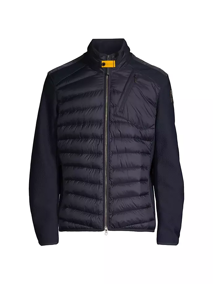 

Стеганый пуховик Jayden Parajumpers, темно-синий