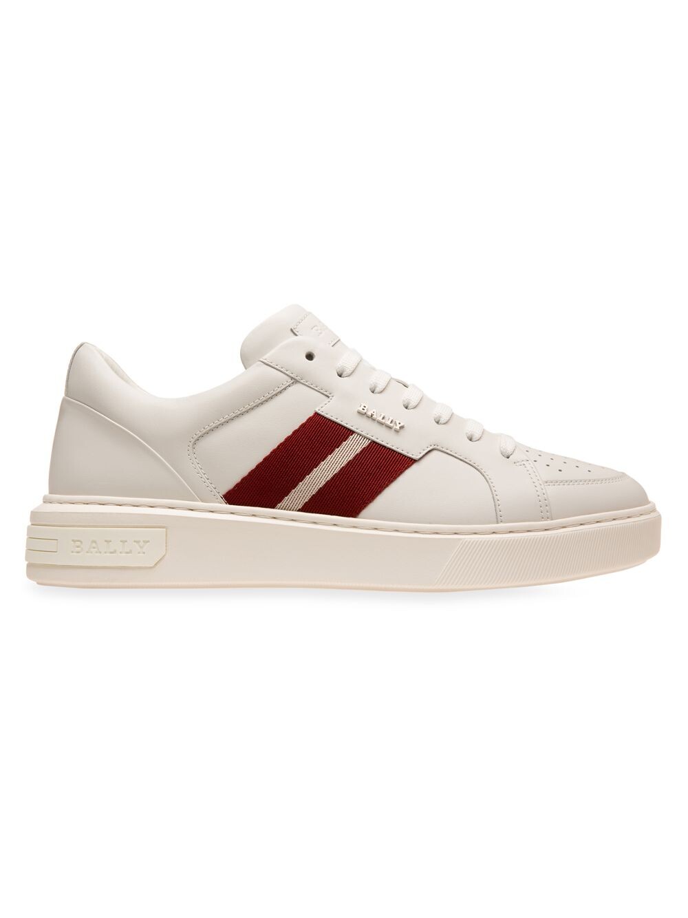 

Кожаные низкие кеды Bally Lift Moony/7 Bally, белый