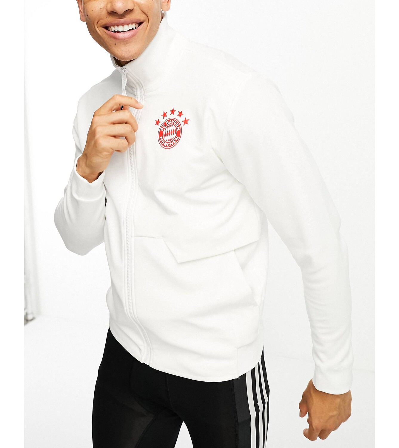 

Белая спортивная футболка adidas Football FC Bayern Munich adidas performance