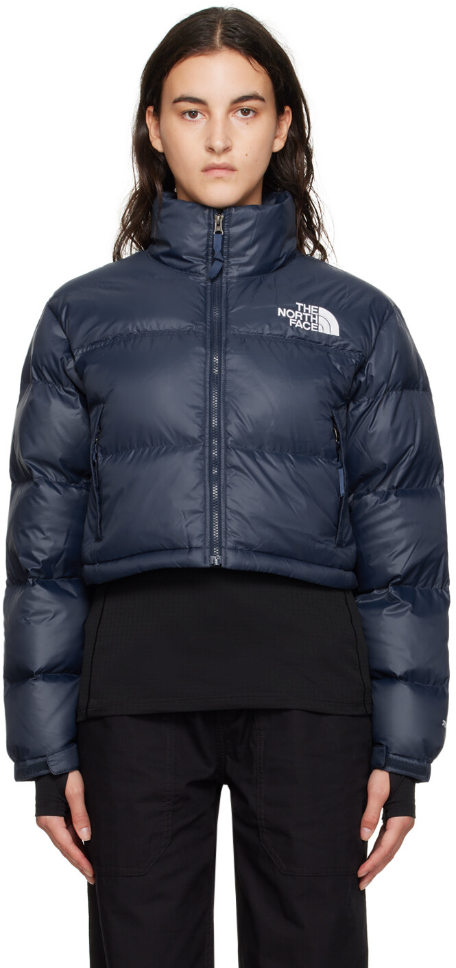 

Темно-синий Короткий пуховик Nuptse Темно-синий Summit The North Face