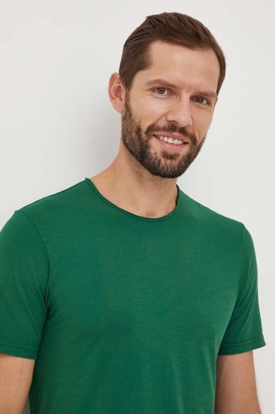 

Хлопковая футболка United Colors of Benetton, зеленый