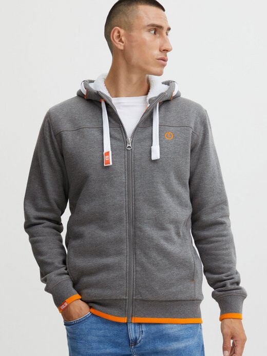 

Толстовка с капюшоном sdbenjaminzip Solid, серый