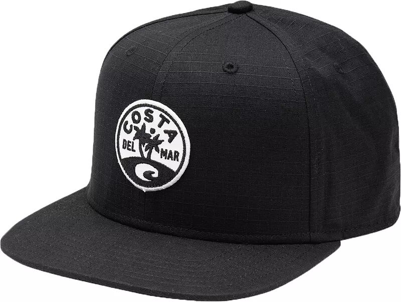 цена Мужская шляпа с плоскими полями Costa Del Mar Isla Snapback, черный