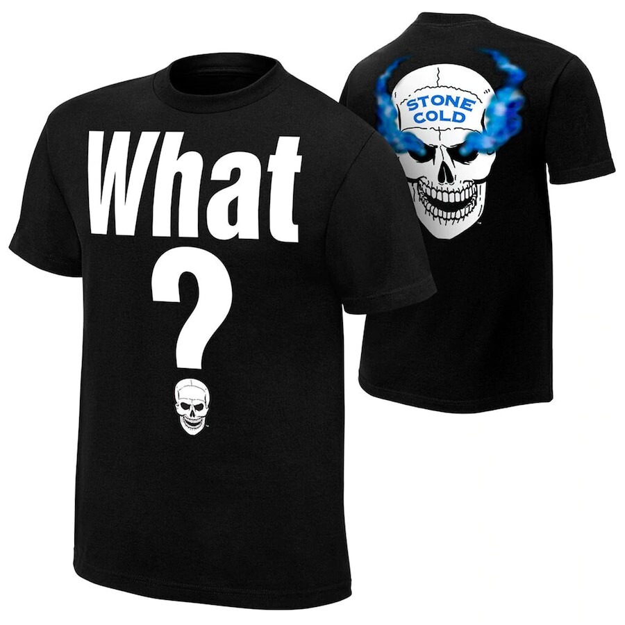

Футболка с коротким рукавом WWE Authentic Stone Cold Steve Austin, черный