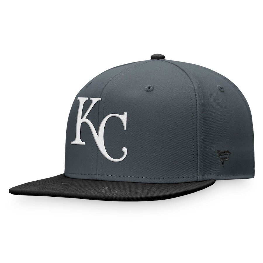 

Бейсболка Fanatics Branded Kansas City Royals, угольный