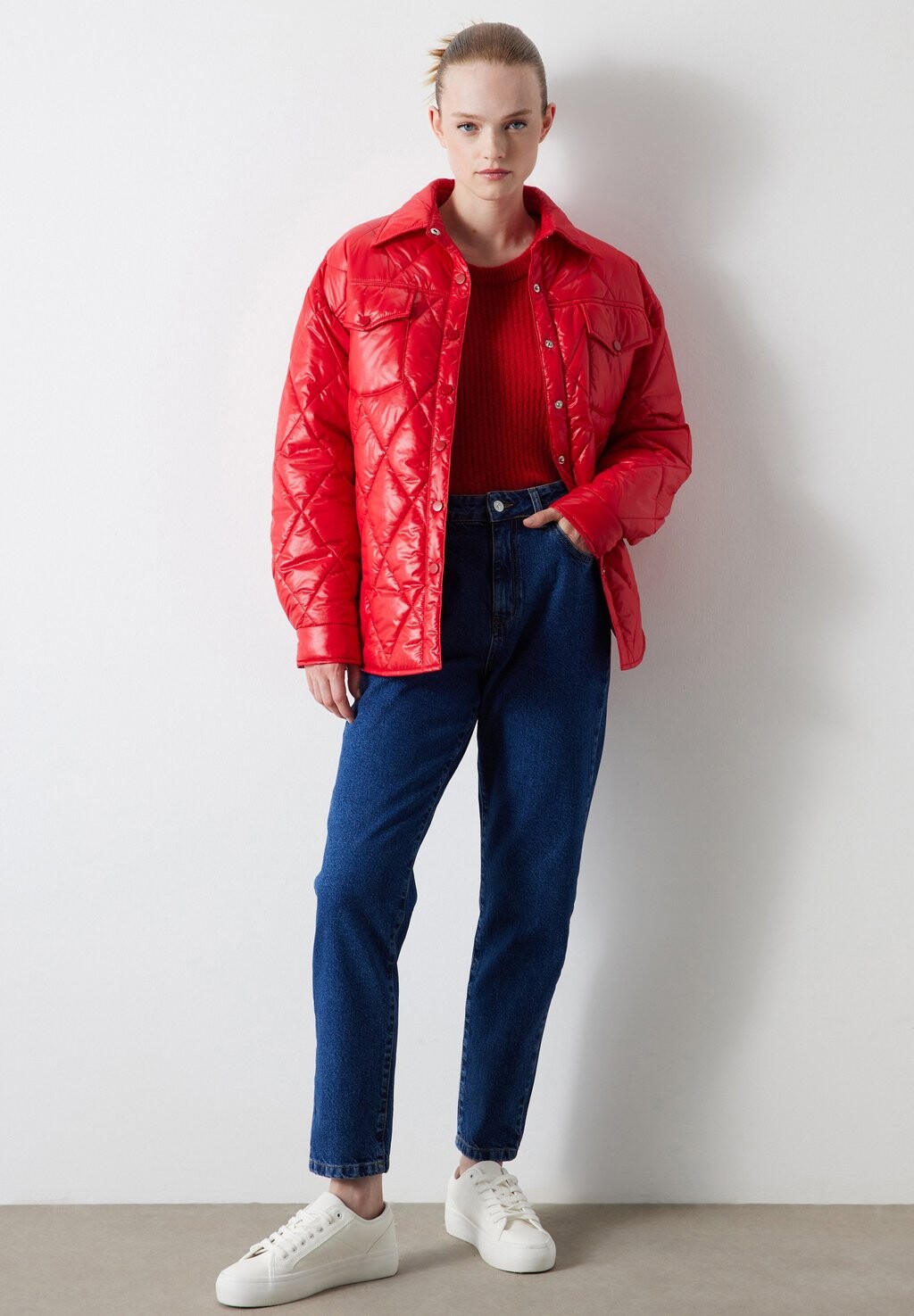 

Зимняя куртка REGULAR FIT QUILTED Ipekyol, цвет red