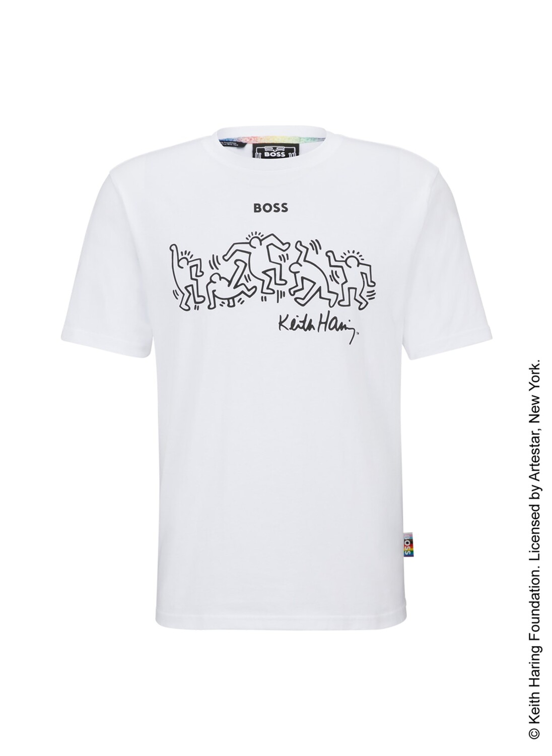 

Футболка BOSS T_HARING Regular Fit, белый