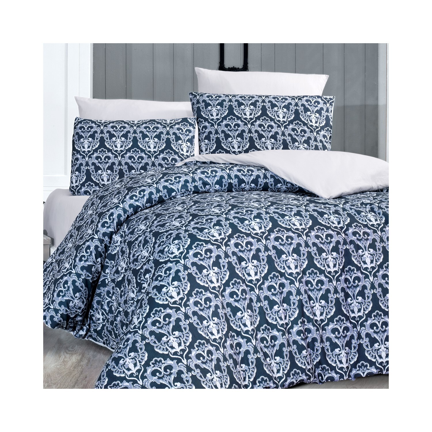 

Комплект постельного белья Maxstyle Crash Satin Silver