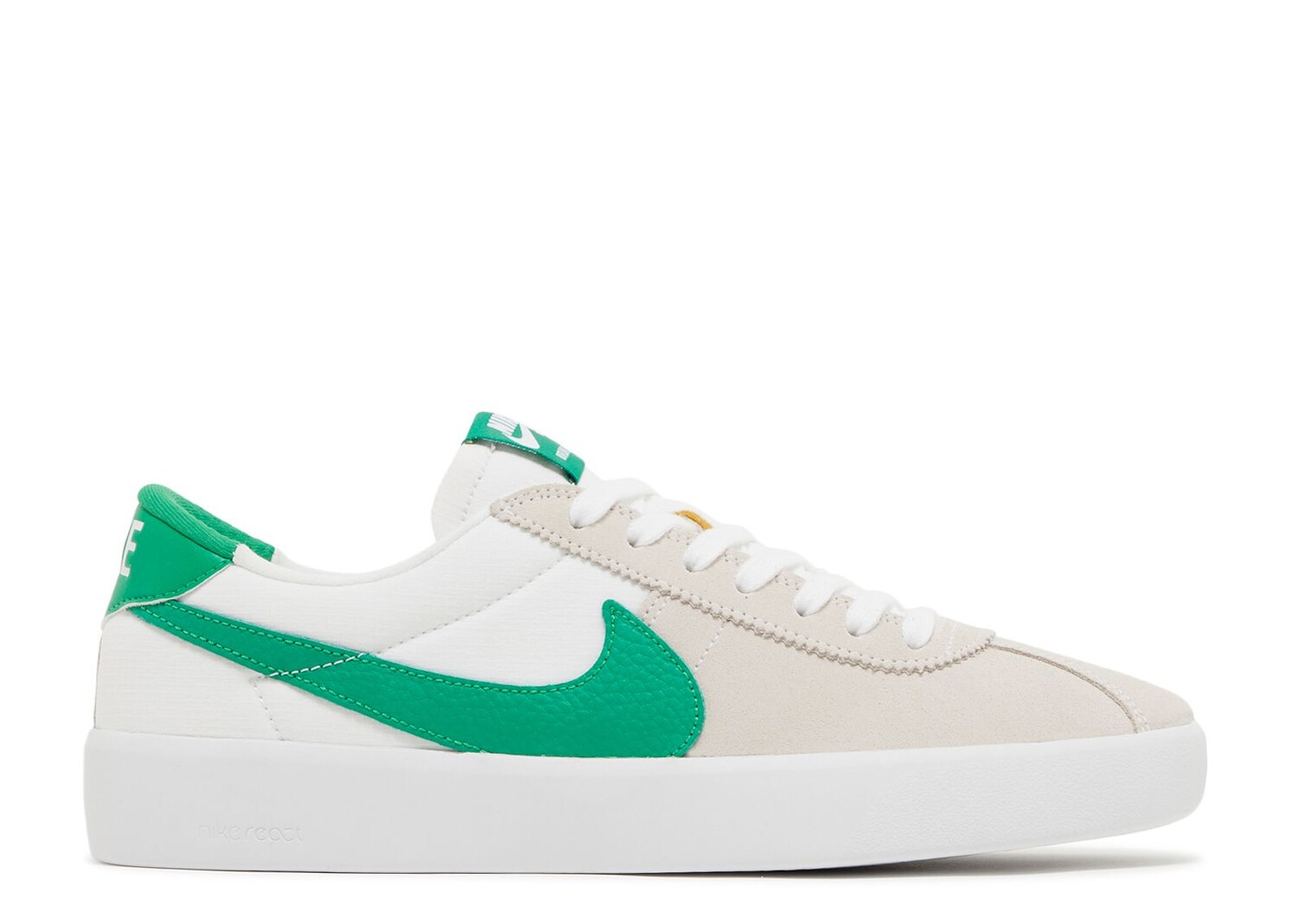 

Кроссовки Nike Bruin React Sb 'White Lucky Green', белый