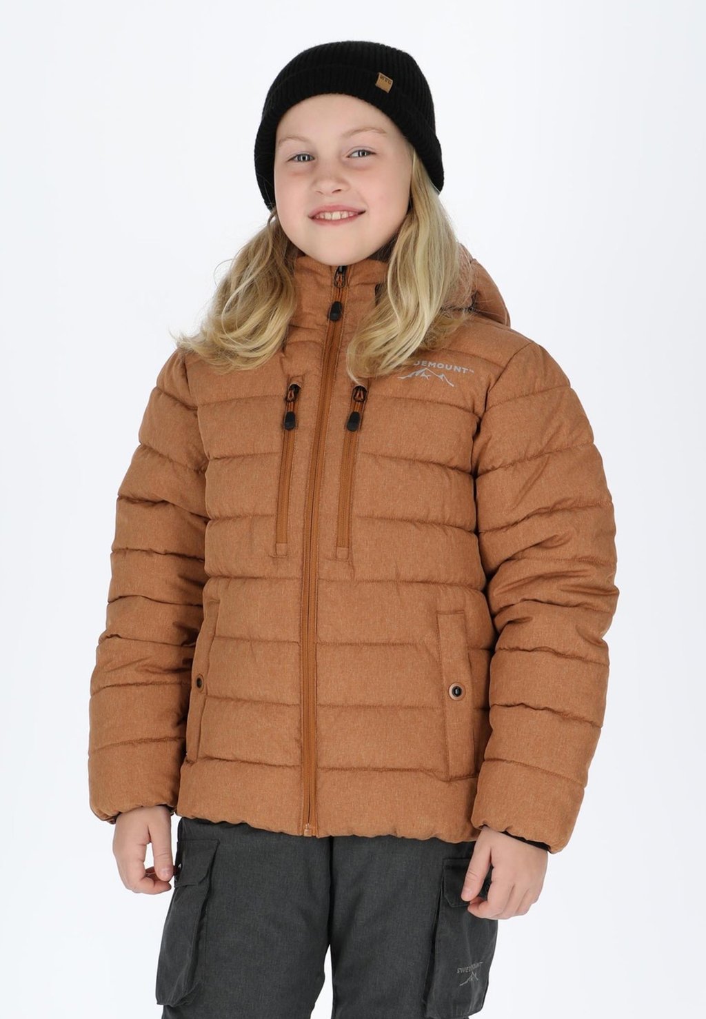 Зимняя куртка BRANÄS JR Swedemount, цвет almond melange