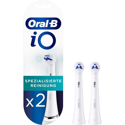 Специализированные чистящие насадки для электрических зубных щеток Oral-B Io, Oral B набор электрических зубных щеток braun oral b io 6 duo white pink sand