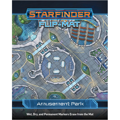 Игровое поле Starfinder Flip-Mat: Amusement Park