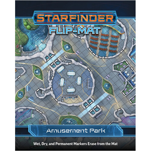 

Игровое поле Starfinder Flip-Mat: Amusement Park