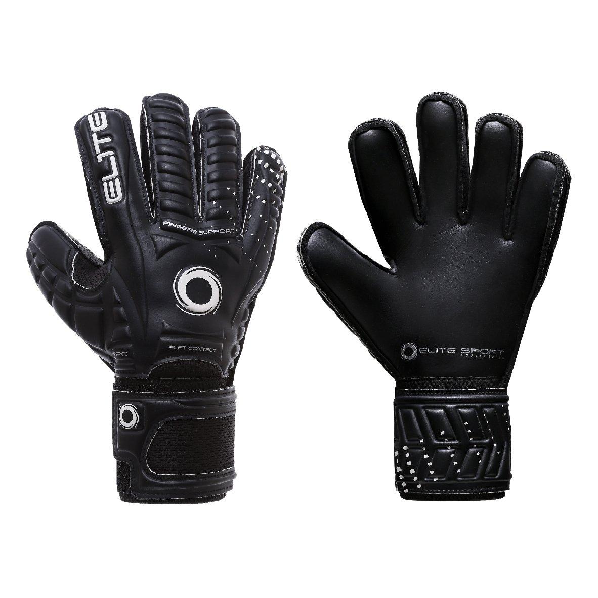 Черные вратарские перчатки Warrior, размер 4 Elite Sports, черный эспандер sport elite 2 8274411e7