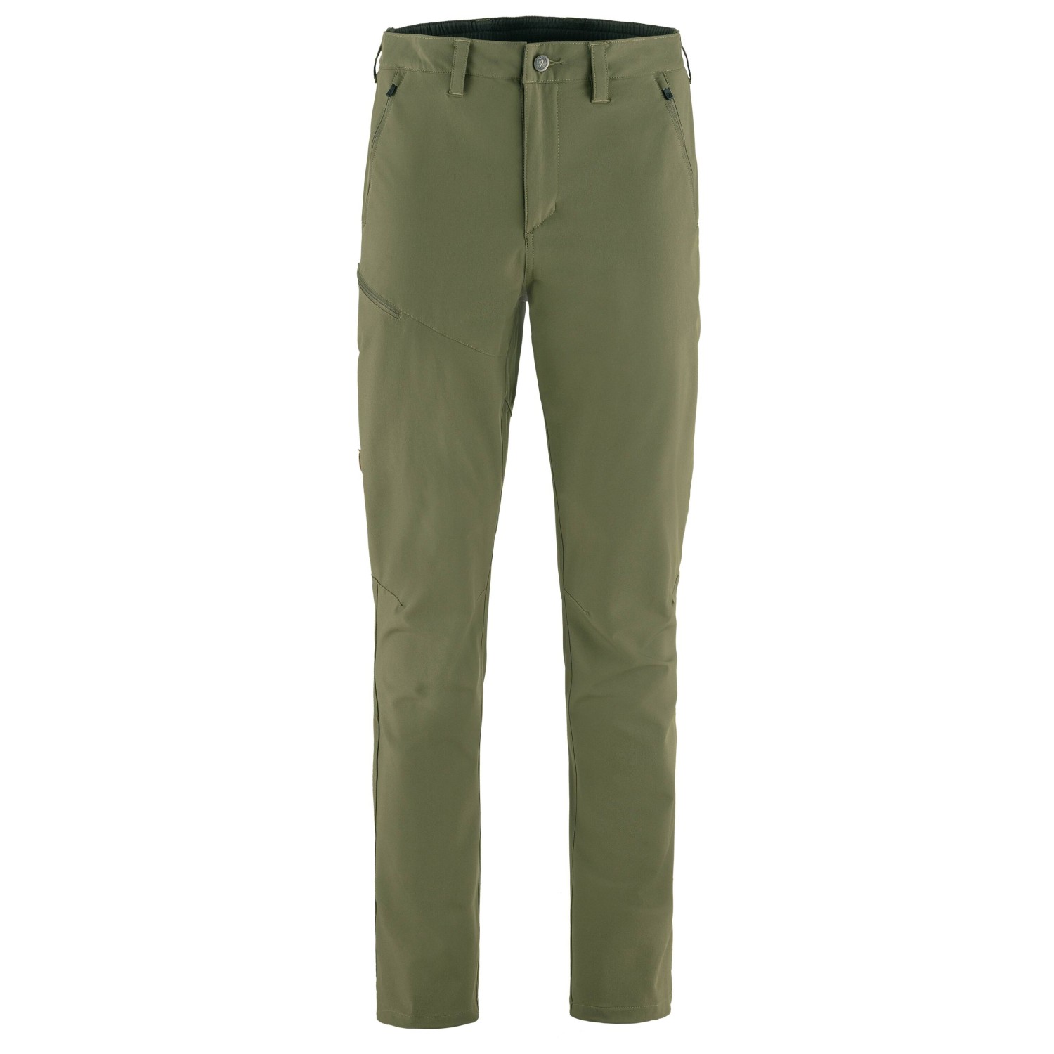Трекинговые брюки Fjällräven Abisko Trail Stretch Trousers, цвет Laurel Green