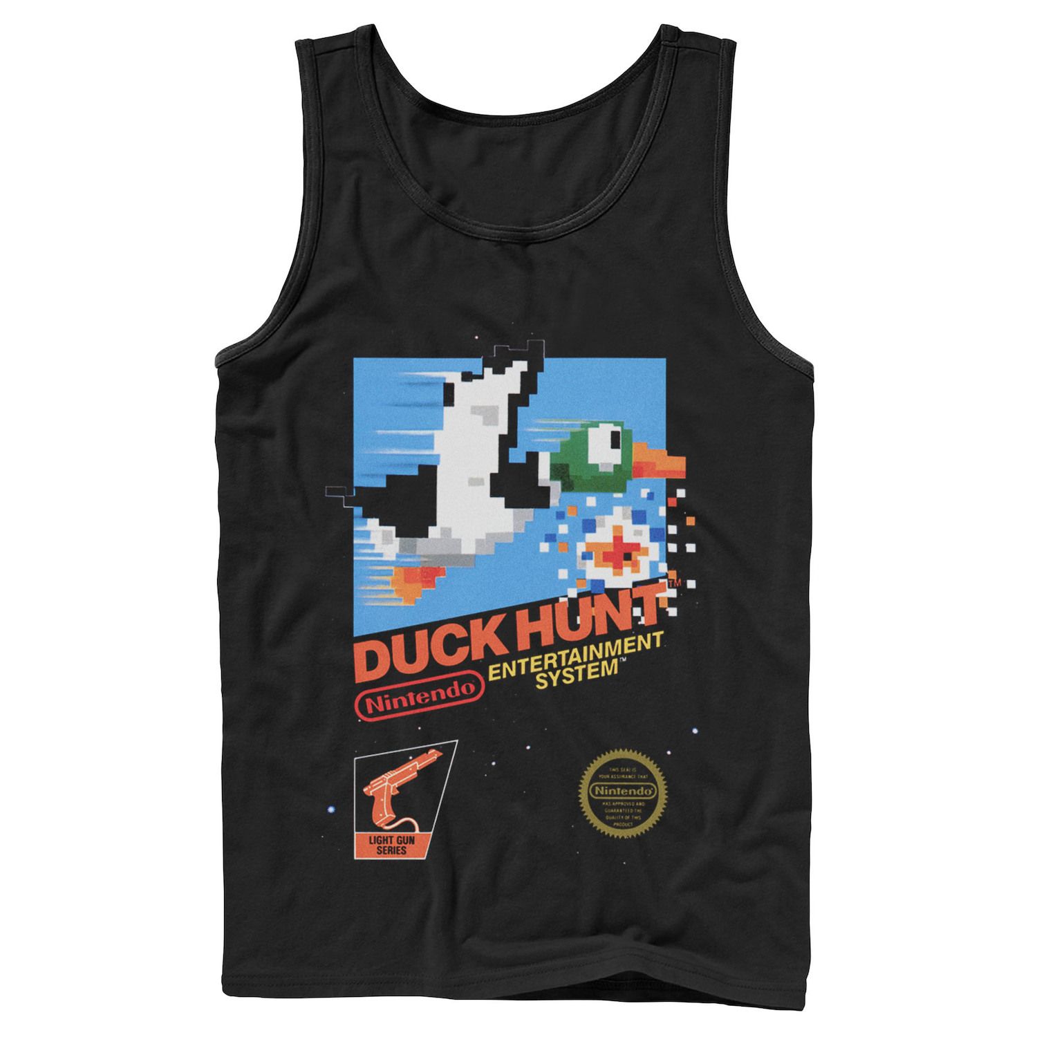 Мужской ретро-винтажный чехол-майка для Nintendo NES Duck Hunt Licensed Character duck hunt nes
