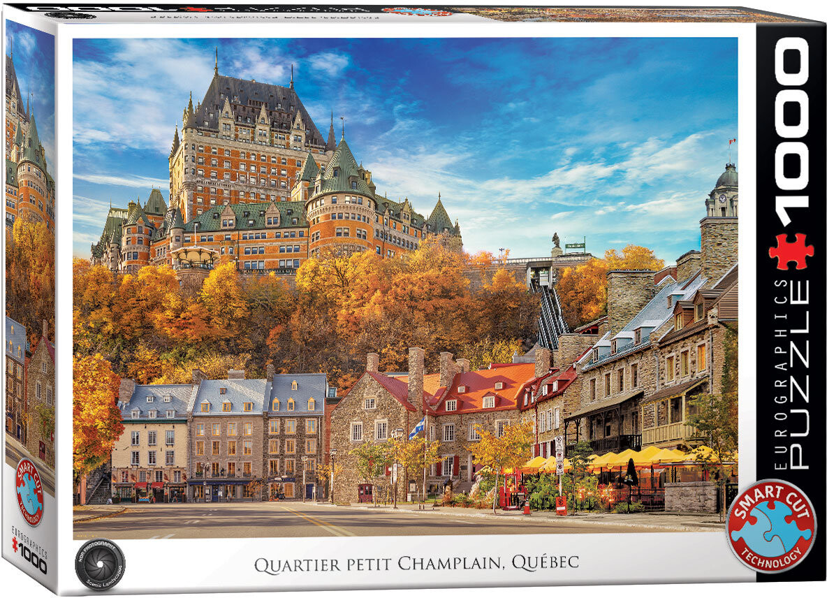 

Пазл 1000 Quartier Petit Champlain 6000-5809 EuroGraphics