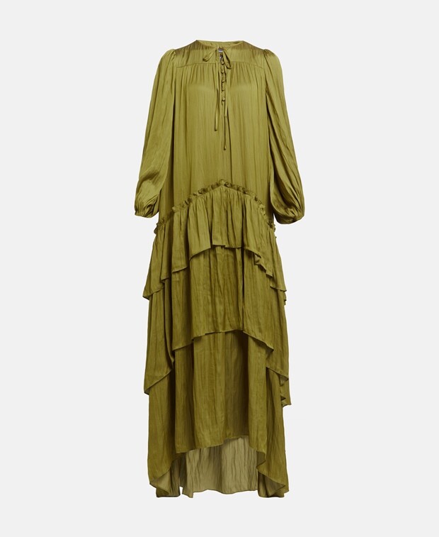 

Длинное платье bcbgmaxazria, хаки