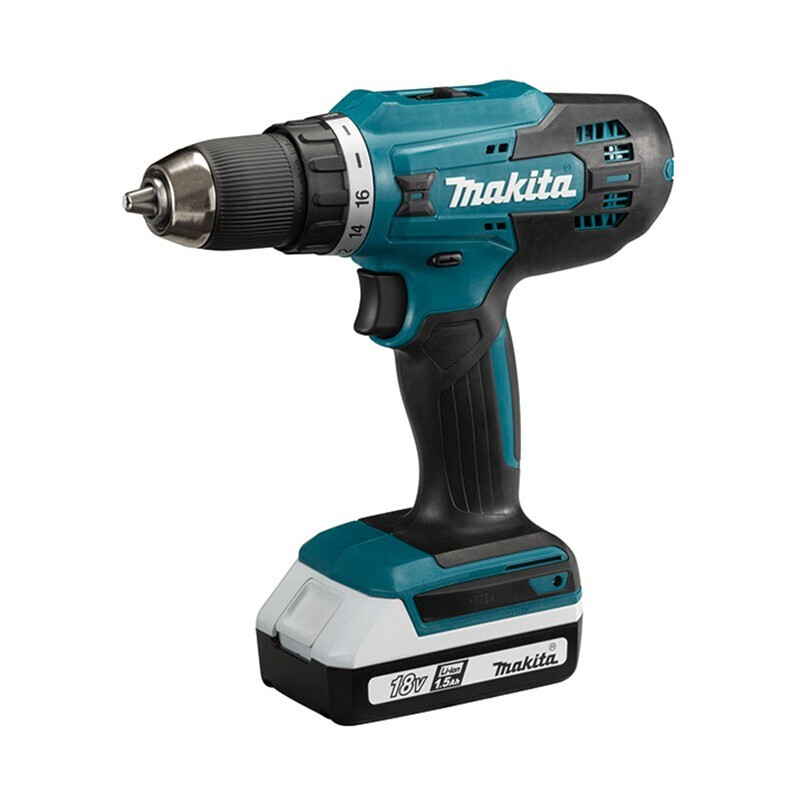 Дрель ручная Makita HP488D + два аккумулятора 2.0Ah