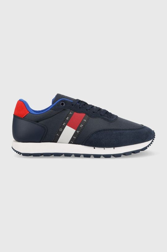 

Кроссовки EM0EM01136 TOMMY JEANS LEATHER RUNNER Tommy Jeans, темно-синий