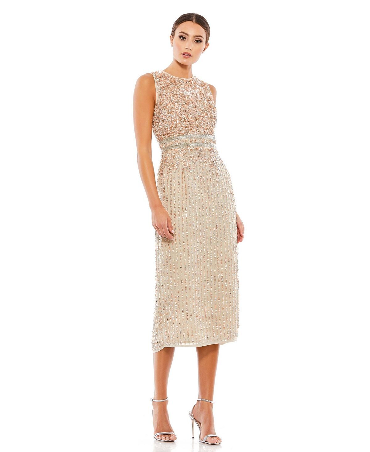 

Женское платье с высоким воротником MAC DUGGAL
