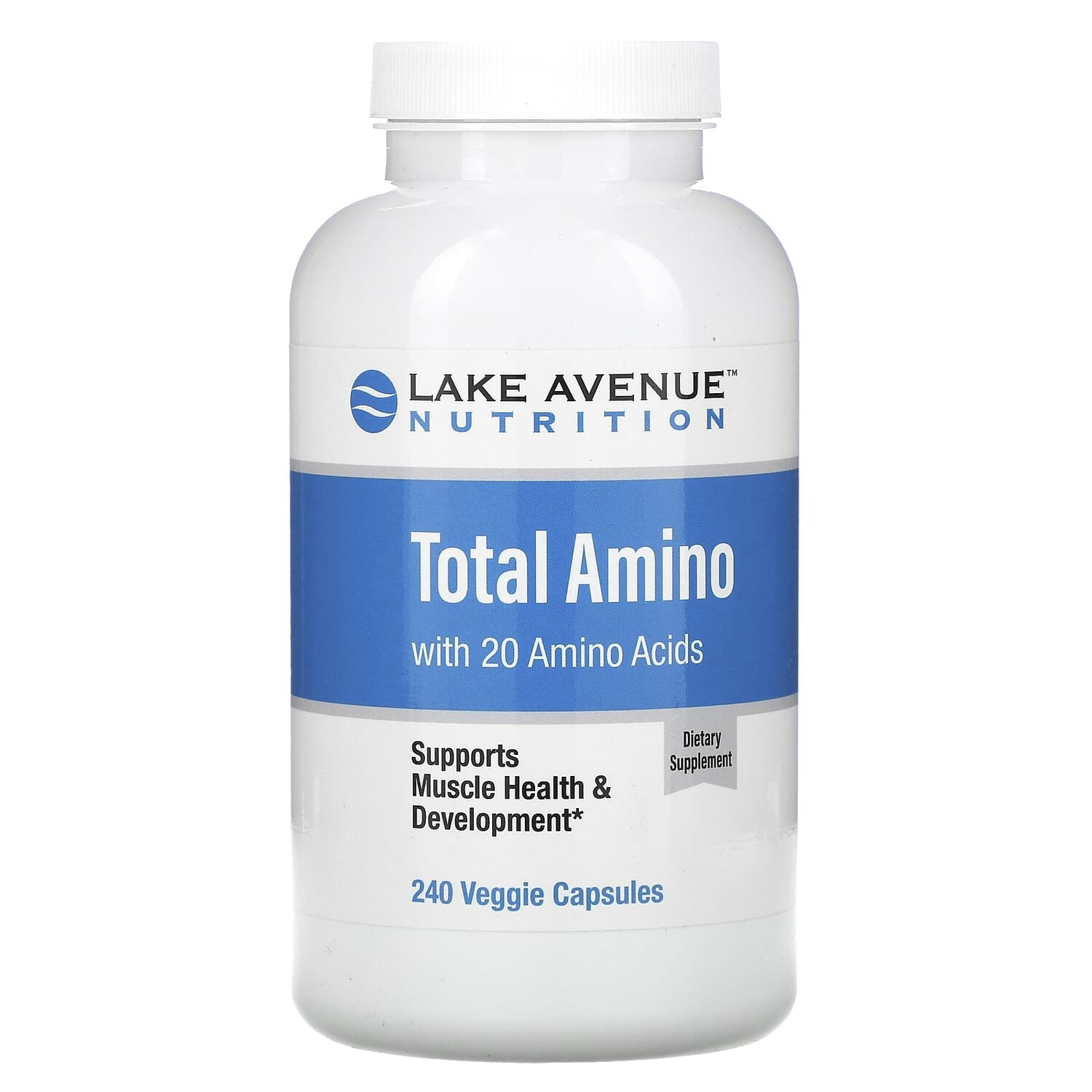 

Аминокислоты, 240 растительных капсул, Lake Avenue Nutrition