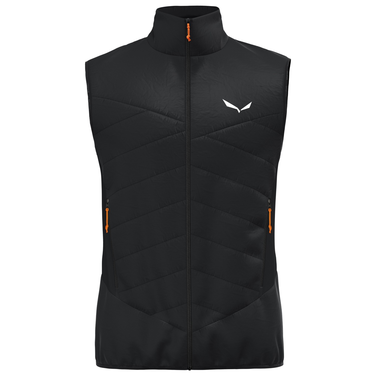 Шерстяной жилет Salewa Ortles Hybrid TWR Vest, цвет Black Out жилет cropped puffer vest cotton on body цвет black
