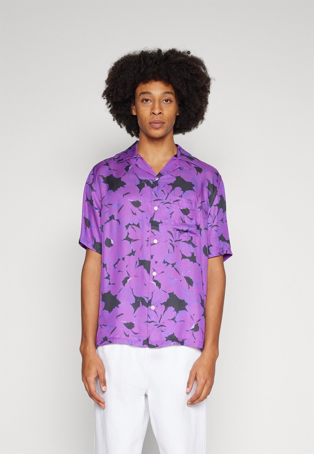 

Рубашка KAZA SHIRT AllSaints, фиолетовый