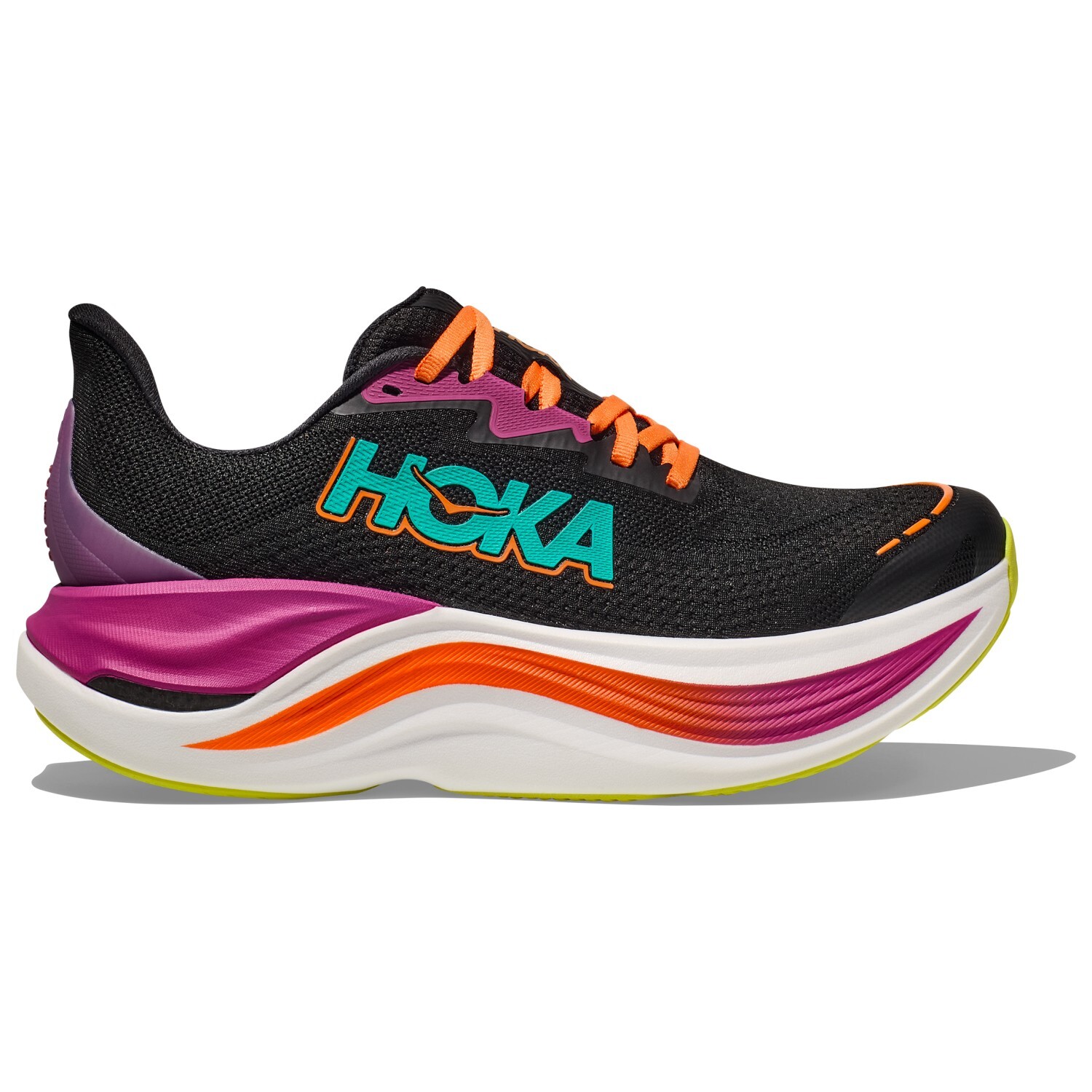 

Кроссовки Hoka Skyward X, цвет Black/Electric Aqua